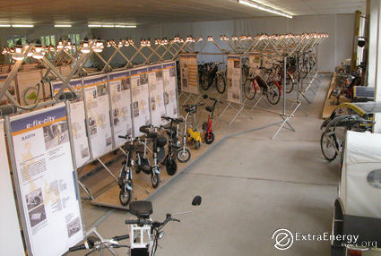 e-bike museum - oldtimer elektrofahrrad pedelec ExtraEnergy museum exhibition Tanna